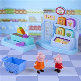 Figurines Peppa Pig à l’épicerie
