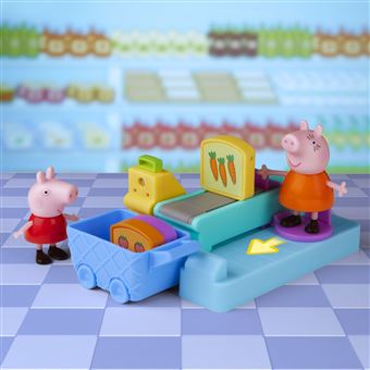 Figurines Peppa Pig à l’épicerie