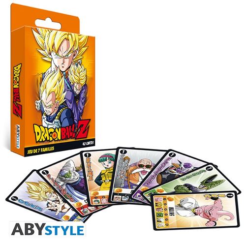 DRAGON BALL-JEUX DE 7 FAMILLES FR