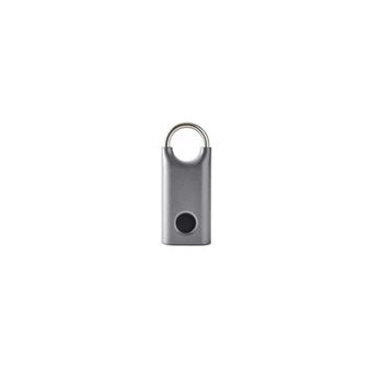 Cadenas biométrique à empreintes digitales Lexon Gris