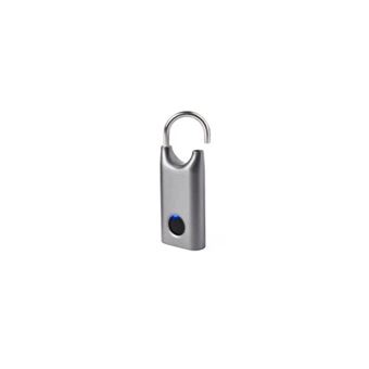 Cadenas biométrique à empreintes digitales Lexon Gris