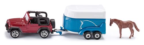 Voiture avec Caravane Siku - vue 3