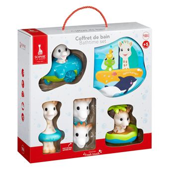 Jouets pour le bain Sophie La Girafe Coffret de bain - 1