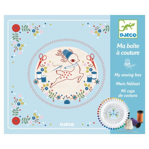 Kit créatif Djeco Ma boîte à couture