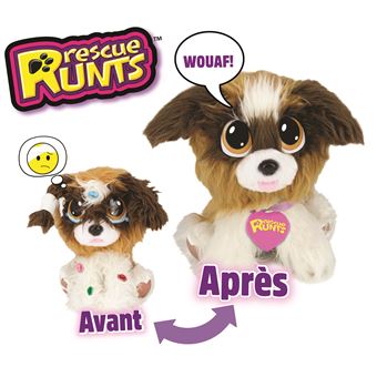 Ma peluche interactive Rescue Runts Le Saint Bernard