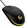 Souris Gaming filaire Logitech G203 Lightsync RGB pour PC, Mac Noir