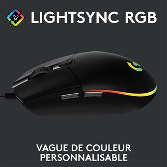 Logitech G G203 LIGHTSYNC Gaming Mouse - Blue - Micro Center