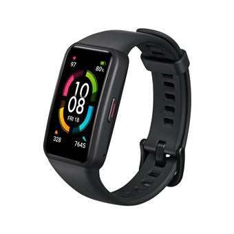 Pack Smartphone Honor Magic4 Lite 6.81" Double nano SIM 128 Go Noir + Bracelet connecté Honor Band 6 Noir météorite