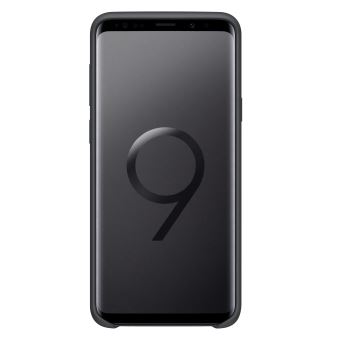 Coque en silicone Samsung Noir pour Galaxy S9+ - 1