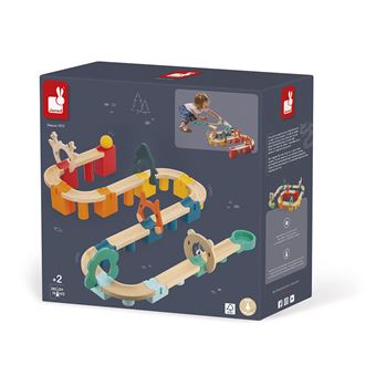 Construction circuit bille Janod Mon premier circuit en bois