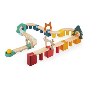 Construction circuit bille Janod Mon premier circuit en bois