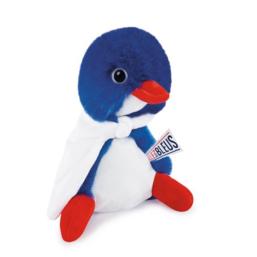 Peluche Doudou et Compagnie Allez les Bleus Cocorico bleu cape JO Paris 2024 État correct -  reconditionné disponible sur Fnac