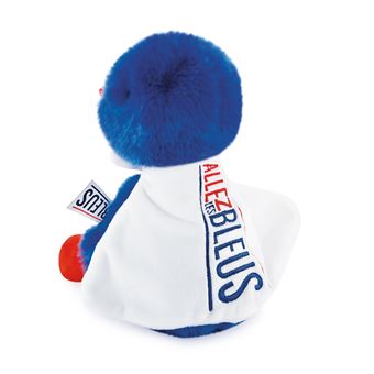 Peluche Doudou et Compagnie Allez les Bleus Cocorico bleu cape