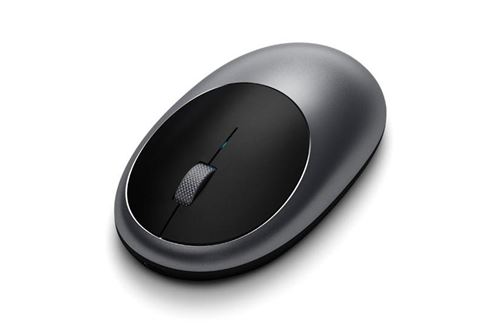 Satechi Gris M1 - Souris - Ergonomique - Droitiers Et Gauchers - Optique - 3 Boutons - Sans Fil - Bluetooth 4.0 - Sidéral