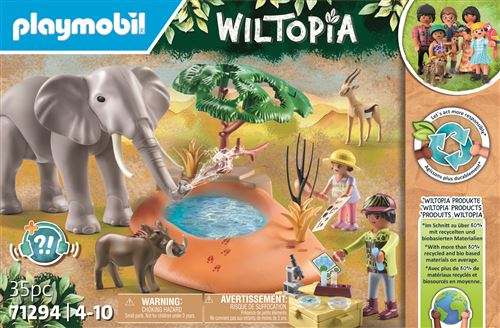 Playmobil Wiltopia 71294 Explorateurs Avec Animaux De La Savane