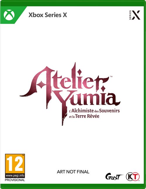 Pochette avant du jeu Atelier Yumia : L'Alchimiste des Souvenirs et la Terre Rêvée Xbox Series X