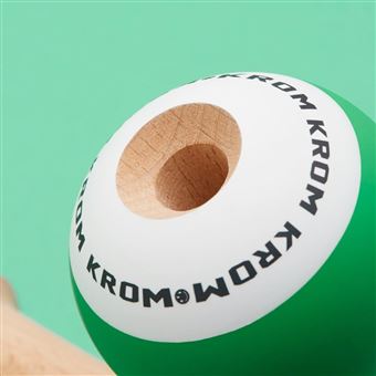 Jeu de plein air Krom Kendama Pop Vert foncé