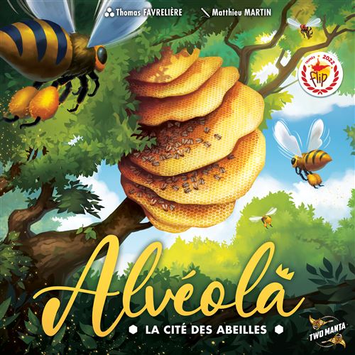 Boite de Jeu de stratégie Two Manta Alvéola La cité des abeilles