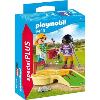 9439-PLAYMOBIL Kinderen met minigolf