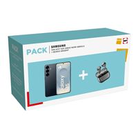 Pack Smartphone Samsung Galaxy S25 6,2” 5G Nano SIM 128 Go Noir Absolu + Buds3 Argent