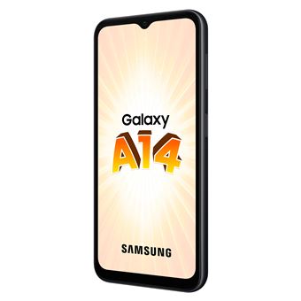 Smartphone Samsung Galaxy A14 6,6" Nano SIM 64 Go Noir