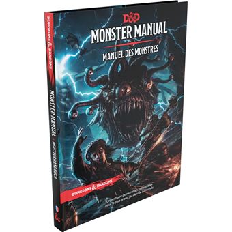 Jeu de stratégie Asmodee Dungeons and Dragons 5 Manuel des Monstres