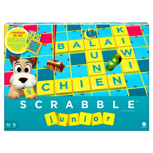 Jeu de lettres Mattel Scrabble Junior - Mattel