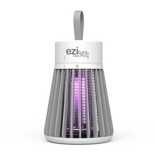 Lampe Uv Anti-Moustique Ezilight Mosquito Stop Ms 20 1,2 W Blanc