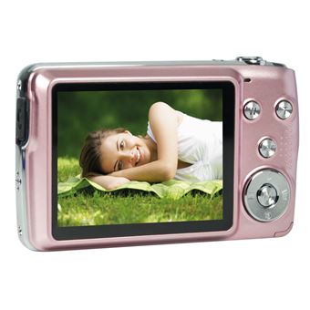 Appareil Photo Numérique Compact Agfa Photo Realishot DC8200PK Rose Housse + Carte SD 16Go incluses