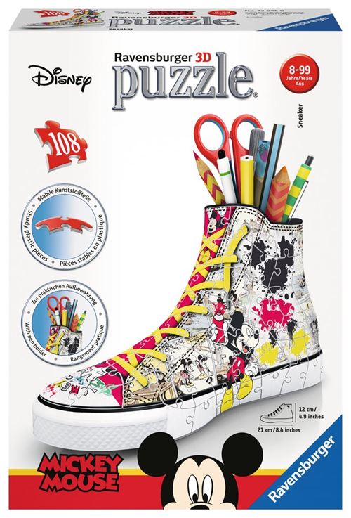 Puzzle 3D Ravensburger Sneaker Disney Mickey Mouse