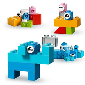 11013 - LEGO® Classic - Briques transparentes créatives LEGO : King Jouet,  Lego, briques et blocs LEGO - Jeux de construction