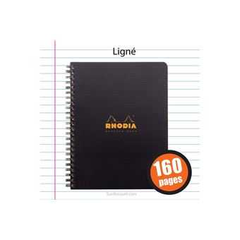 RHODIA ACTIVE MEETINGBOOK A5+ 5X5