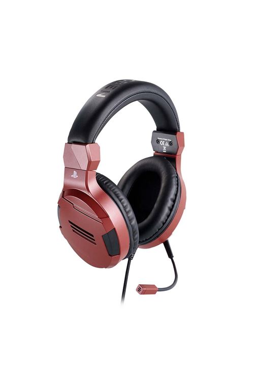 OFFICIAL STEREO GAMING HEADSET V3 FOR PS4 RED