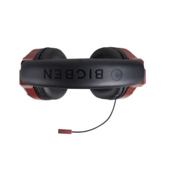 Casque Gaming filaire BigBen Officiel V3 Rouge pour PS4