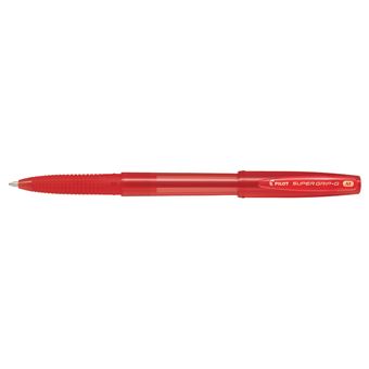 Stylo à bille Pilot Super Grip G Rouge