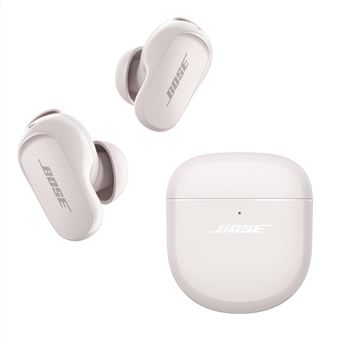 Ecouteurs sans fil Bluetooth à réduction de bruit Bose Quietcomfort Earbuds II Blanc - 1