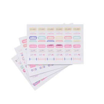 Planning autocollant Mr. Wonderful Aujourd'hui