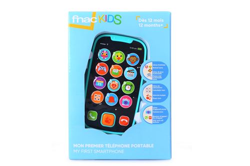 Mon premier téléphone portable Fnac Kids Bleu