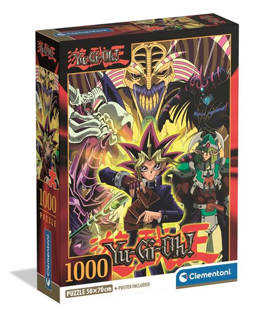 CLEMENTONI Compact 1000 pièces Yu Gi Oh! - vue 10