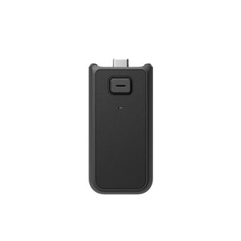 Poignée de Batterie Osmo Pocket 3/4, Batterie Externe 5000 mAh à Charge Rapide pour DJI Pocket 3/4, Puissance de Sortie 22,5 W, Deux Ports USB-C, Aluminium et Fibre de Carbone | Batterie