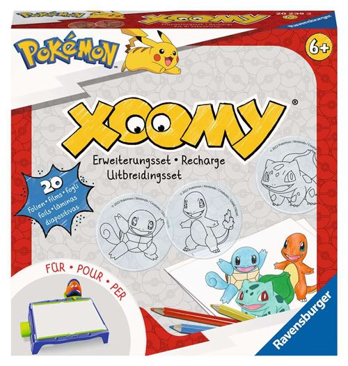 Recharge Ravensburger Xoomy Pokémon