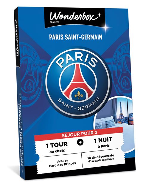 Coffret cadeau Wbx Connect PSG Stadium Tour Séjour