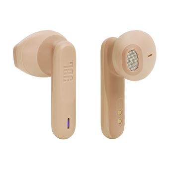 JBL Wave Flex - Écouteurs sans fil avec micro - intra-auriculaire - Bluetooth - beige