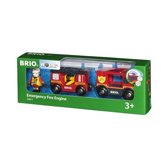 Camion de Pompiers Son et Lumière World Brio - 1
