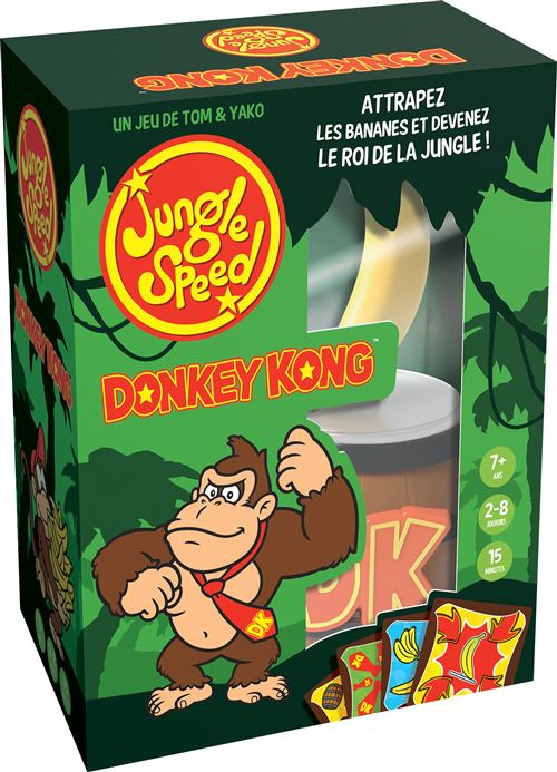 Jeu D'ambiance Asmodee Jungle Speed Donkey Kong – Jeu D'adresse Rapide - vue 6