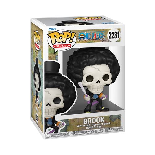 One Piece Figurine POP! Brook Refresh 9 cm - vue 2