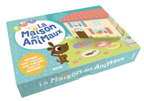 P'Tit Jeu De La Maison Des Animaux Auzou
