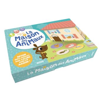 P'tit Jeu de la Maison des Animaux Auzou