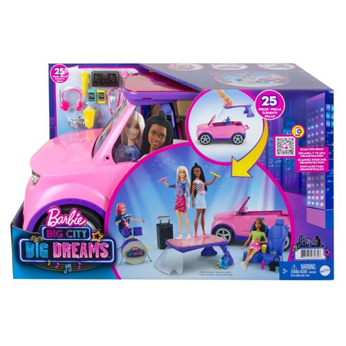 V&eacute;hicule de Concert Barbie Transformable 