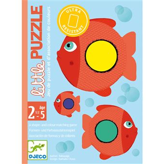 Jeu de cartes Djeco Little Puzzle